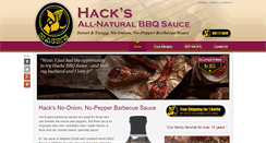 Desktop Screenshot of hacksbbq.com